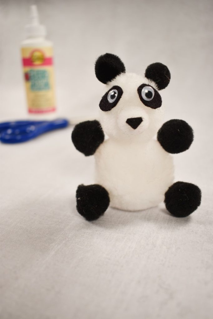 Pom Pom Panda Step four