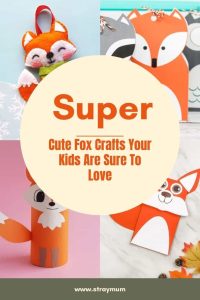 Fox Crafts for Kids Pin