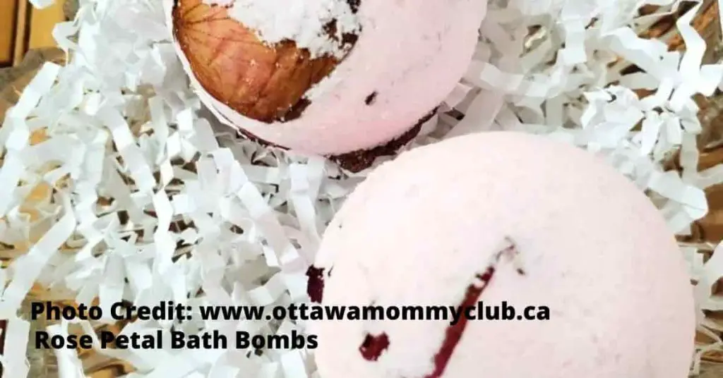 Rose Petal Bath Bombs