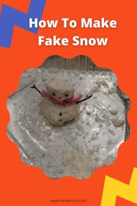 How to Make Fake Snow