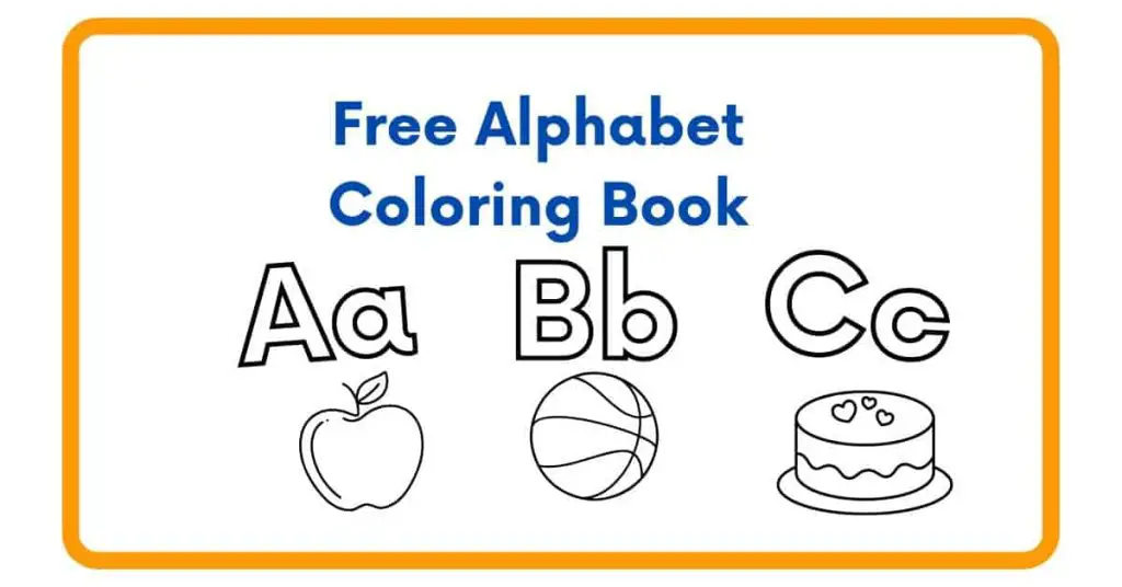 Free Alphabet Coloring Book