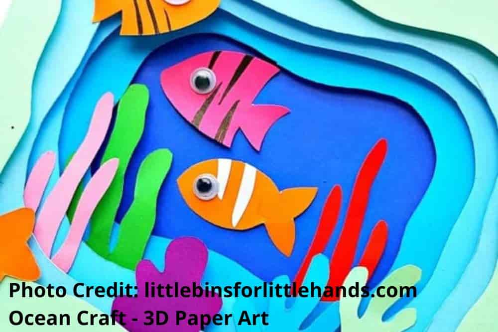 Ocean Craft 3d paper art