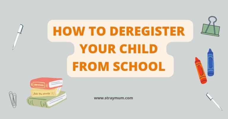 How To Deregister Your Child From School, England, UK