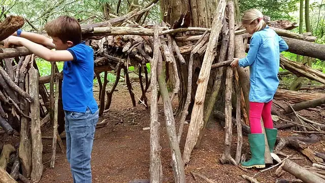 Everyday Educational Activity Den Building