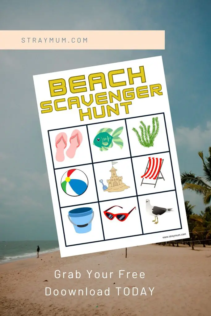 free download - beach scavenger hunt beach scavenger hunt