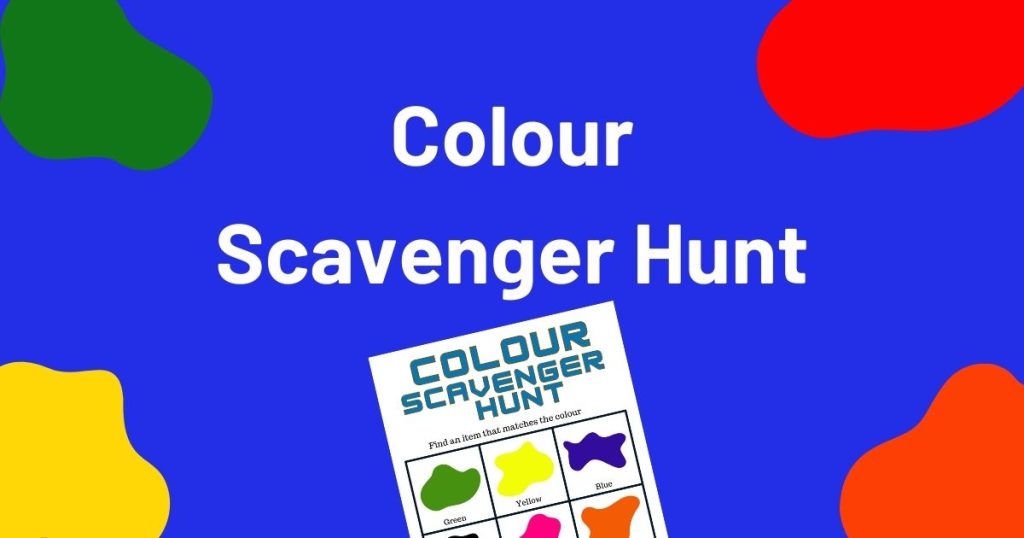 Colour Scavenger Hunt