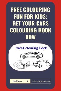 Feee Cars Colouring Book to Download pin