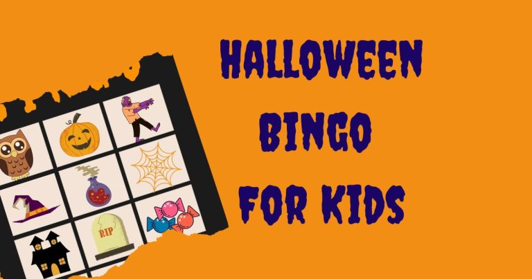 Halloween Picture Bingo for Kids: With Free Printable