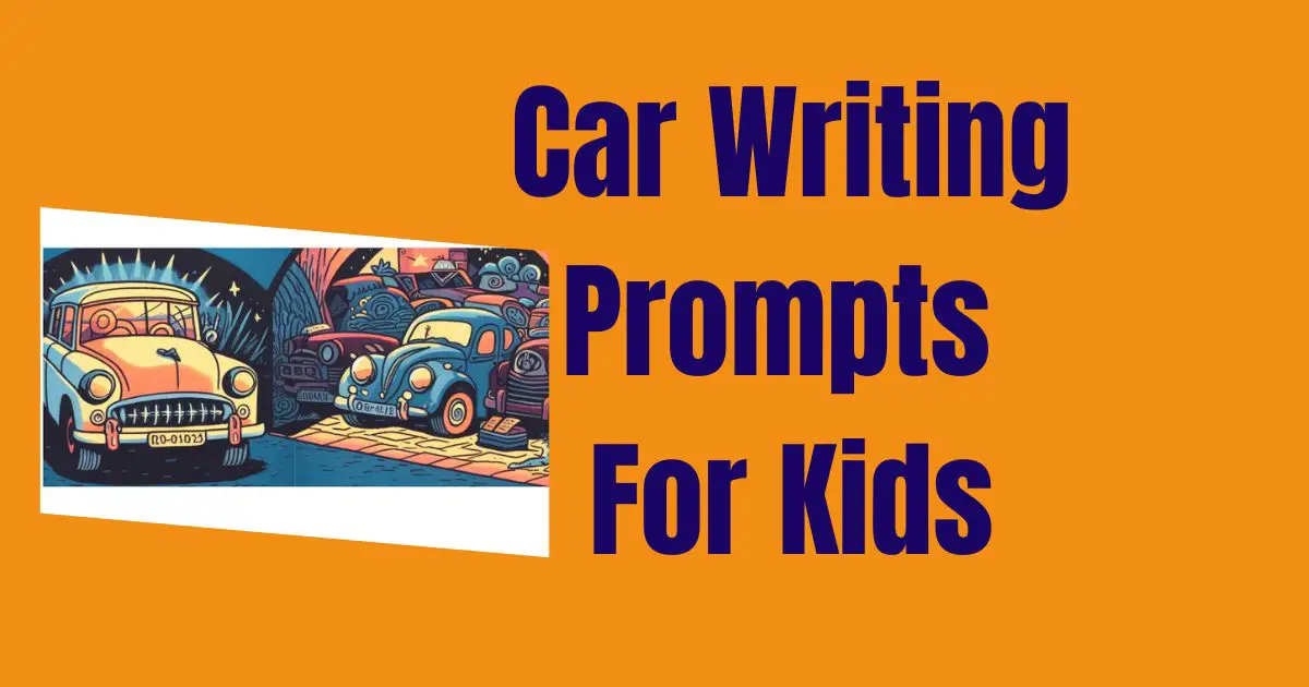 featured image - car writing prompts