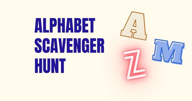 Alphabet Scavenger Hunt