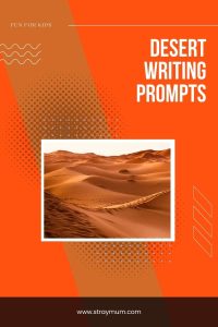 Pinterest Pin for Desert Writing Prompts