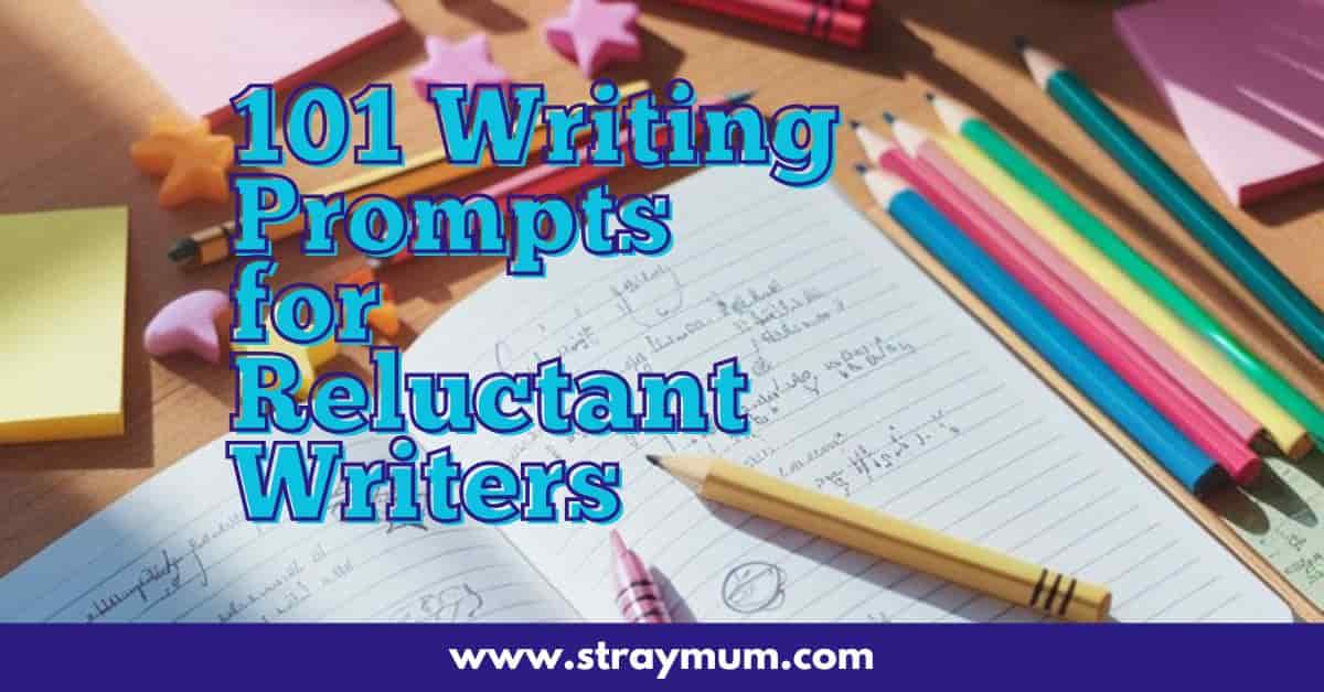 101 Writing Prompts for Reluctant Writers