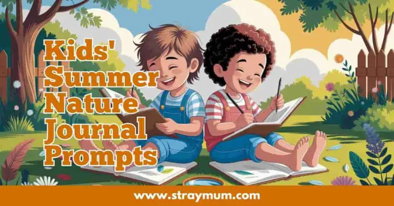 Kids' Summer Nature Journal Prompts: Document Backyard Discoveries